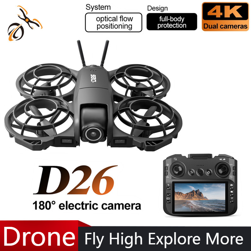 Dron D26 4K Aerial HD 180 °    – Drone Gimbal 2 Axis recenzja i cena