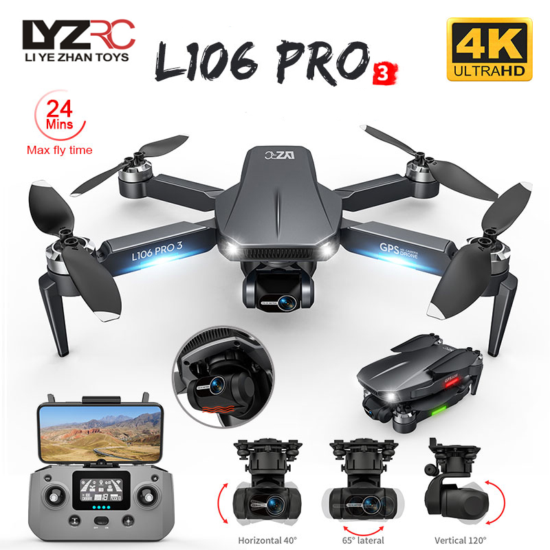 L106 Pro 3 Drone 5G WIFI FPV S – Drone Gimbal 2 Axis recenzja i cena
