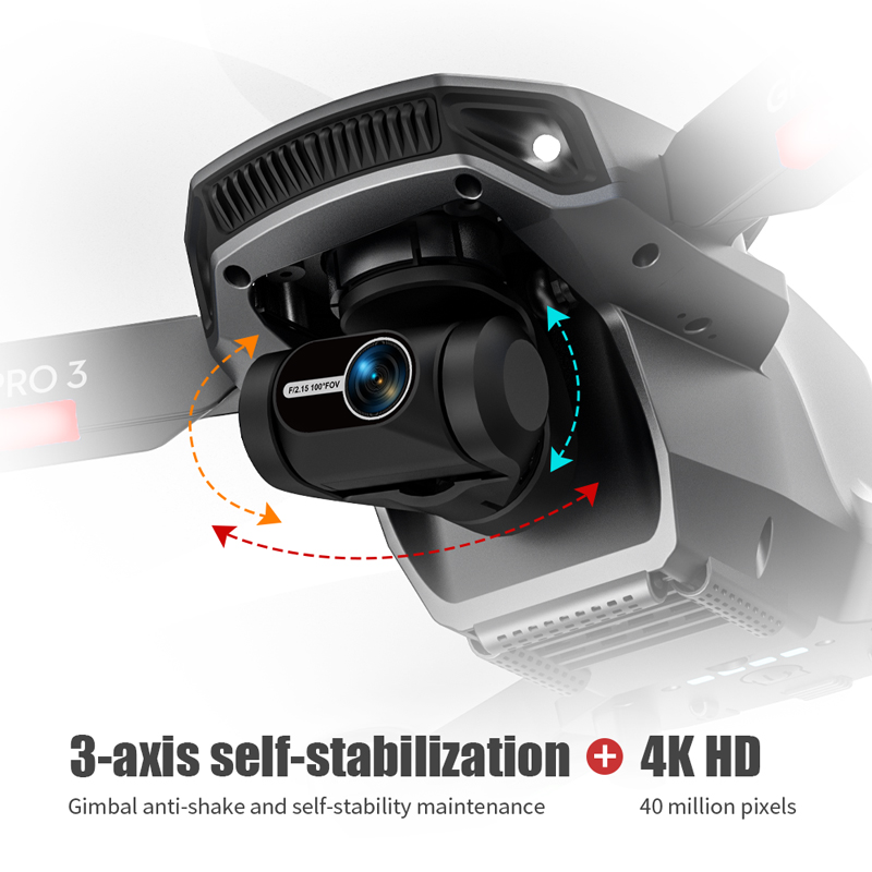 L106 Pro 3 Drone 5G WIFI FPV S – Drone Gimbal 2 Axis recenzja i cena